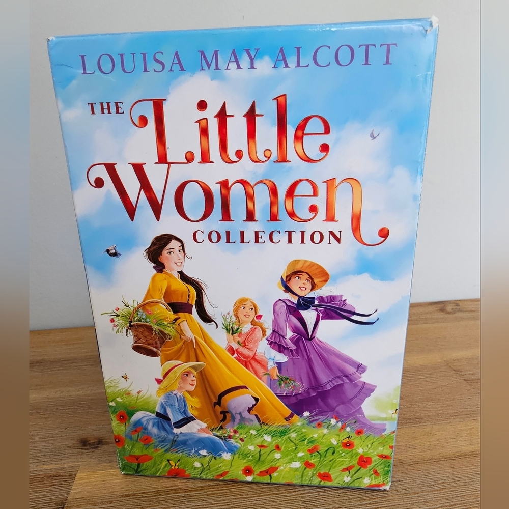 THE LITTLE WOMEN Book Box Set by Louisa May Alcott Like New